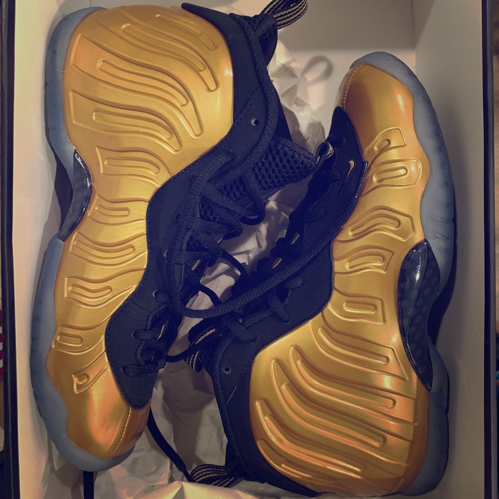 Nike Gold Foamposites